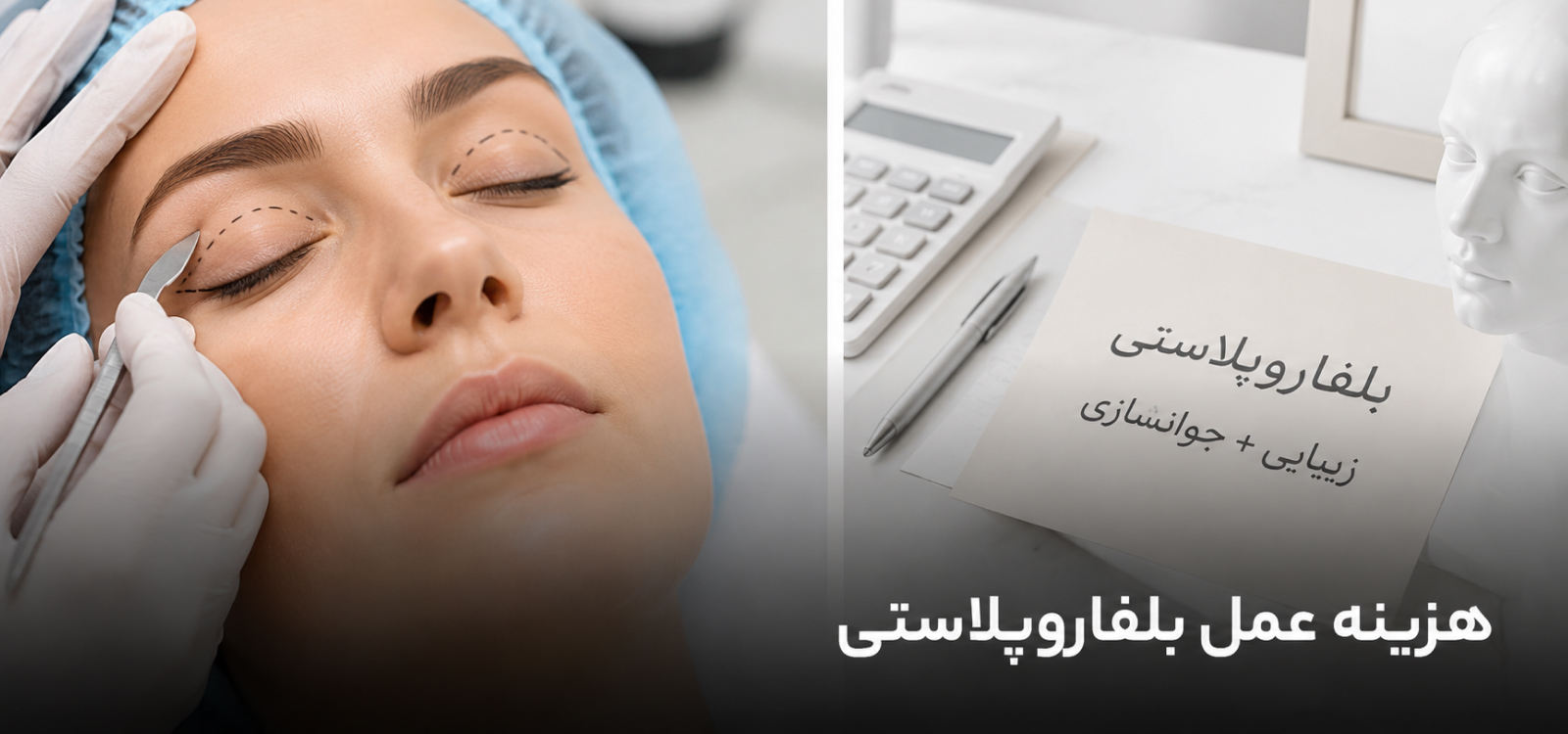 هزینه عمل بلفاروپلاستی در ۱۴۰۵